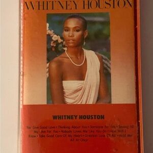 Cassette Tape - Whitney Houston‎ cassette tape Orange